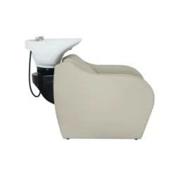 Wisp Power+ Beige (4) Bac à shampoing électrique wisp power + - Bac de lavage wisp power + - Mobilier de coiffure professionnel - bac de lavage pour salon de coiffure - bac de lavage électrique