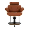fauteuil de coiffure - mobilier de coiffure professionnel - chaise de coiffure - siège de coiffure - fauteuil de coiffure pour femme - meubles pour salon de coiffure - fauteuil de coiffure hydraulique - fauteuil coiffeur base carrée - fauteuil de coiffure éco-cuir - siège de coiffure design gris