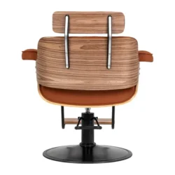 Fauteuil de Coiffure Florence Marron BC (5) fauteuil de coiffure - mobilier de coiffure professionnel - chaise de coiffure - siège de coiffure - fauteuil de coiffure pour femme - meubles pour salon de coiffure - fauteuil de coiffure hydraulique - fauteuil coiffeur base carrée - fauteuil de coiffure éco-cuir - siège de coiffure design gris