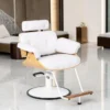 fauteuil de coiffure - mobilier de coiffure professionnel - chaise de coiffure - siège de coiffure - fauteuil de coiffure pour femme - meubles pour salon de coiffure - fauteuil de coiffure hydraulique - fauteuil coiffeur base carrée - fauteuil de coiffure éco-cuir - siège de coiffure design gris