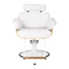 fauteuil de coiffure - mobilier de coiffure professionnel - chaise de coiffure - siège de coiffure - fauteuil de coiffure pour femme - meubles pour salon de coiffure - fauteuil de coiffure hydraulique - fauteuil coiffeur base carrée - fauteuil de coiffure éco-cuir - siège de coiffure design gris