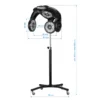 Casque Climazon infrarouge – Casque de séchage professionnel – Appareil coiffure infrarouge – Casque chauffant salon – Séchoir infrarouge coiffure – Casque traitement capillaire – Climazon sur pied – Casque chauffant rapide – Appareil soin cheveux – Matériel coiffure professionnel