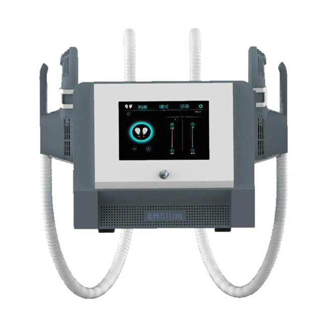 appareil EMS professionnel - technologie HIFEM haute intensité - électrostimulation musculaire profonde - machine remodelage corporel - renforcement musculaire non invasif - réduction graisse localisée - traitement tonification musculaire - appareil esthétique haute performance - machine body sculpting - équipement esthétique professionnel
