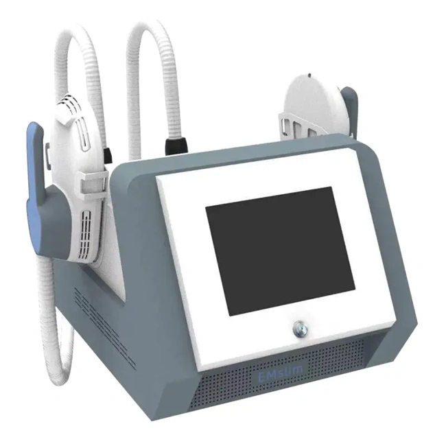 appareil EMS professionnel - technologie HIFEM haute intensité - électrostimulation musculaire profonde - machine remodelage corporel - renforcement musculaire non invasif - réduction graisse localisée - traitement tonification musculaire - appareil esthétique haute performance - machine body sculpting - équipement esthétique professionnel