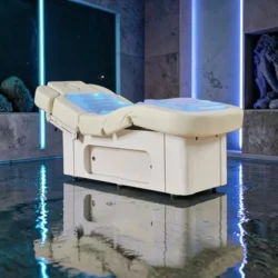NEO (4) electric spa table - water massage table - professional spa bed - high-end aesthetic furniture - heated treatment table - motorized spa table - hydraulic massage bed - spa table with chromotherapy - premium spa furniture - professional massage table