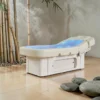 table de spa électrique – table de massage à eau – lit de spa professionnel – mobilier esthétique haut de gamme – table de soin chauffante – table de spa motorisée – lit de massage hydraulique – table de spa avec chromothérapie – mobilier spa premium – table de massage professionnelle