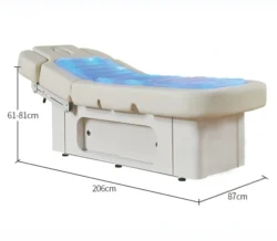 NEO (9) electric spa table - water massage table - professional spa bed - high-end aesthetic furniture - heated treatment table - motorized spa table - hydraulic massage bed - spa table with chromotherapy - premium spa furniture - professional massage table
