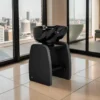 bac à shampoing portable - bac de lavage portable - bac de lavage pour salon de coiffure - mobilier de coiffure professionnel - bac à shampoing autonome - bac de lavage avec cuve céramique - bac à shampoing inclinement réglable - bac de coiffure gain de place - station de lavage autoportante - équipement coiffeur à domicile - bac à shampoing gainé simili-cuir - lave-tête coiffure mobile - bac à laver les cheveux - bac à shampoing sur pied - cuve de lavage coiffure - mobilier onglerie professionnelle - table de manucure professionnelle 2 places - table de manucure avec aspirateur intégré - enseigne lumineuse barbier - signalétique barber shop