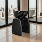 portable shampoo bowl - portable wash basin - hair salon wash basin - professional hairdressing furniture - freestanding shampoo bowl - ceramic basin wash station - adjustable tilt shampoo bowl - space-saving hairdressing basin - self-standing wash station - at-home hairdresser equipment - faux leather upholstered shampoo bowl - mobile hairdressing wash unit - hair washing basin - floor-standing shampoo bowl - hairdressing wash tub - professional nail salon furniture - 2-person professional manicure table - manicure table with integrated vacuum - barber illuminated sign - barber shop signage