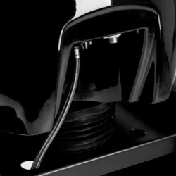 OMEGA Aqualina Black (15) portable shampoo bowl - portable wash basin - hair salon wash basin - professional hairdressing furniture - freestanding shampoo bowl - ceramic basin wash station - adjustable tilt shampoo bowl - space-saving hairdressing basin - self-standing wash station - at-home hairdresser equipment - faux leather upholstered shampoo bowl - mobile hairdressing wash unit - hair washing basin - floor-standing shampoo bowl - hairdressing wash tub - professional nail salon furniture - 2-person professional manicure table - manicure table with integrated vacuum - barber illuminated sign - barber shop signage