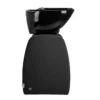 OMEGA Aqualina Black (4) portable shampoo bowl - portable wash basin - hair salon wash basin - professional hairdressing furniture - freestanding shampoo bowl - ceramic basin wash station - adjustable tilt shampoo bowl - space-saving hairdressing basin - self-standing wash station - at-home hairdresser equipment - faux leather upholstered shampoo bowl - mobile hairdressing wash unit - hair washing basin - floor-standing shampoo bowl - hairdressing wash tub - professional nail salon furniture - 2-person professional manicure table - manicure table with integrated vacuum - barber illuminated sign - barber shop signage