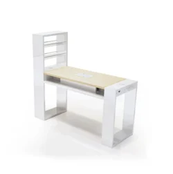 Table de Manucure ASTRA Plus (6) table de manucure professionnelle - table nails luxe - mobilier esthétique haut de gamme - mobilier de pédicure professionnel - table_manucure haut de gamme - équipement onglerie premium - table manucure_avec aspirateur - comptoir ongles design - meuble manucure professionnel - agencement salon de coiffure