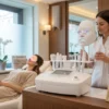 soin visage professionnel - appareil esthétique multifonction - technologie beauté 8 en 1 - ultrasons facial - radiofréquence oxygénée - peeling ultrasonique - exfoliation visage - brosse exfoliante - vacuum facial - spray ionique - masque LED 7 couleurs - cryothérapie visage - traitement anti‑âge - raffermissement peau - hydratation profonde - nettoyage profond - appareil esthétique haut de gamme - institut de beauté - équipement facial professionnel