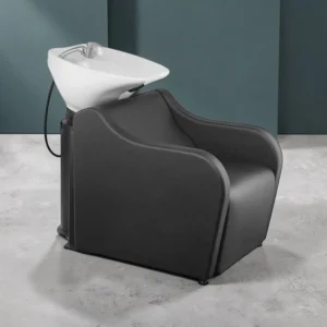 BRISAL POWER+ (2) bac à shampoing professionnel - fauteuil coiffure lavage - bac coiffure ergonomique - chaise longue électrique salon - repose‑pieds électrique - cuve céramique basculante - fauteuil lavage confort - mobilier salon coiffure - siège shampoing haut de gamme - bac esthétique moderne - fauteuil PVC haute qualité - équipement coiffure premium - bac lavage robuste - fauteuil shampoing relax - mobilier coiffure design