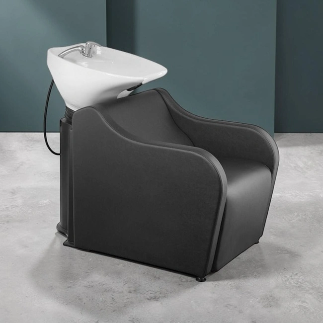 bac à shampoing professionnel - fauteuil coiffure lavage - bac coiffure ergonomique - chaise longue électrique salon - repose‑pieds électrique - cuve céramique basculante - fauteuil lavage confort - mobilier salon coiffure - siège shampoing haut de gamme - bac esthétique moderne - fauteuil PVC haute qualité - équipement coiffure premium - bac lavage robuste - fauteuil shampoing relax - mobilier coiffure design