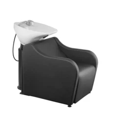 BRISAL POWER+ (3) Professional shampoo basin - hairdressing chair wash - ergonomic hairdressing basin - electric reclining salon chair - electric footrest - tilting ceramic basin - comfort wash chair - hairdressing salon furniture - high-end shampoo seat - modern beauty basin - high-quality PVC chair - premium hairdressing equipment - robust wash basin - relaxing shampoo chair - designer hairdressing furniture