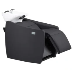 bac à shampoing massant - mobilier de coiffure professionnel - bac de lavage professionnel - équipement salon de coiffure - bac shampoing électrique - fauteuil de coiffure ergonomique - matériel de coiffure haut de gamme - bac à shampoing lumora - massage shiatsu coiffure - agencement salon de coiffure