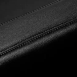 Fauteuil de Coiffure TURYN BLACK G (7) fauteuil de coiffure - mobilier de coiffure professionnel - chaise de coiffure - siège de coiffure - fauteuil de coiffure pour femme - meubles pour salon de coiffure - fauteuil de coiffure hydraulique - fauteuil coiffeur base carrée - fauteuil de coiffure éco-cuir - siège de coiffure design gris