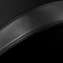 Fauteuil de Coiffure TURYN BLACK G (8) fauteuil de coiffure - mobilier de coiffure professionnel - chaise de coiffure - siège de coiffure - fauteuil de coiffure pour femme - meubles pour salon de coiffure - fauteuil de coiffure hydraulique - fauteuil coiffeur base carrée - fauteuil de coiffure éco-cuir - siège de coiffure design gris