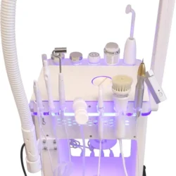 Excellens 16-in-1 Multifunction (5) Multi-function aesthetic device - 16-in-1 beauty machine - Professional facial care - Facial radiofrequency - Aesthetic ultrasound - Galvanic therapy - High-frequency facial - Ultrasonic peeling - Facial cleansing brush - Impurity extraction - Aesthetic cryotherapy - Ozone steamer - Wood's lamp diagnostic - LED microneedling - Cell regeneration - Anti-aging care - Collagen stimulation - Beauty institute - Professional equipment - Advanced beauty technology