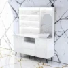 laboratoire de coiffure - mobilier de coiffure professionnel - meuble vasque salon - poste technique coiffure - meuble laboratoire coiffure - station de préparation coloration - meuble rangement salon de coiffure - équipement salon de coiffure - agencement salon de coiffure - meuble de service coiffure