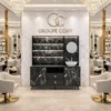 laboratoire de coiffure - mobilier de coiffure professionnel - meuble vasque salon - poste technique coiffure - meuble laboratoire coiffure - station de préparation coloration - meuble rangement salon de coiffure - équipement salon de coiffure - agencement salon de coiffure - meuble de service coiffure