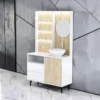 laboratoire de coiffure - mobilier de coiffure professionnel - meuble vasque salon - poste technique coiffure - meuble laboratoire coiffure - station de préparation coloration - meuble rangement salon de coiffure - équipement salon de coiffure - agencement salon de coiffure - meuble de service coiffure