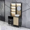 laboratoire de coiffure - mobilier de coiffure professionnel - meuble vasque salon - poste technique coiffure - meuble laboratoire coiffure - station de préparation coloration - meuble rangement salon de coiffure - équipement salon de coiffure - agencement salon de coiffure - meuble de service coiffure