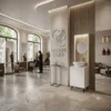 laboratoire de coiffure - mobilier de coiffure professionnel - meuble vasque salon - poste technique coiffure - meuble laboratoire coiffure - station de préparation coloration - meuble rangement salon de coiffure - équipement salon de coiffure - agencement salon de coiffure - meuble de service coiffure