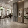 laboratoire de coiffure - mobilier de coiffure professionnel - meuble vasque salon - poste technique coiffure - meuble laboratoire coiffure - station de préparation coloration - meuble rangement salon de coiffure - équipement salon de coiffure - agencement salon de coiffure - meuble de service coiffure