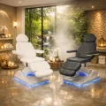 Electric beauty treatment chair - Professional beauty table - High-end beauty chair - Professional beauty furniture - 4-motor electric chair - Heated treatment table - Adjustable beauty chair - Motorized beauty bed - Professional spa equipment - Premium PU beauty chair