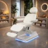 fauteuil de soins esthétique électrique – table esthétique professionnelle – fauteuil esthétique haut de gamme – mobilier esthétique professionnel – fauteuil électrique 4 moteurs – table de soin chauffante – fauteuil esthétique réglable – lit esthétique motorisé – équipement spa professionnel – fauteuil esthétique PU premium