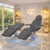fauteuil de soins esthétique électrique – table esthétique professionnelle – fauteuil esthétique haut de gamme – mobilier esthétique professionnel – fauteuil électrique 4 moteurs – table de soin chauffante – fauteuil esthétique réglable – lit esthétique motorisé – équipement spa professionnel – fauteuil esthétique PU premium