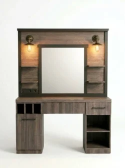 Barber Styling Station - Vintage Barber Station - Barber Vanity - Barber Furniture - Professional Barber Furniture - Hair Salon Vanity - Styling Cabinet - Barber Workstation - Barber Shop Fixtures - Professional Vanity Cabinet