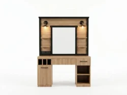 Barber Styling Station - Vintage Barber Station - Barber Vanity - Barber Furniture - Professional Barber Furniture - Hair Salon Vanity - Styling Cabinet - Barber Workstation - Barber Shop Fixtures - Professional Vanity Cabinet
