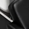 Bac à shampooing professionnel - Bac de lavage coiffure - Meuble pour salon de coiffure - Mobilier de coiffure design - Fauteuil de lavage ergonomique - Mobilier de coiffure haut de gamme - meuble pour salon de coiffure - Bac à shampoing doré et noir - Équipement de coiffure professionnel