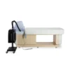 table head spa - lit head spa professionnel - table hair spa - mobilier head spa - table de massage avec vasque - matelas chauffant - cloche vapeur - micro‑brume ultrasonique - nano‑anionique - appareil hair spa - vapozone capillaire