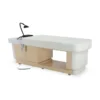 table head spa - lit head spa professionnel - table hair spa - mobilier head spa - table de massage avec vasque - matelas chauffant - cloche vapeur - micro‑brume ultrasonique - nano‑anionique - appareil hair spa - vapozone capillaire