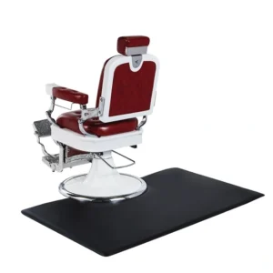 Anti-fatigue mat for living room - Professional hairdressing mat - Barber mat - Ergonomic mat - Workplace comfort - High-density foam mat - Durable PVC surface - Non-slip mat - Rectangular salon mat - Chair base mat - Mat for hairdressers - Correct posture mat - Hair salon equipment - Barber accessory - Durable, easy-to-clean mat