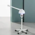 Professional facial steamer - face steamer device - ozone steamer - ionic hot steam - cold face spray - double steam arm - facial treatment device - aesthetic steamer - hot and cold steam machine - facial aromatherapy device - essential oil diffuser - beauty salon steam machine - mobile steamer with wheels - adjustable steam device - high-precision steamer - beauty institute steam machine - professional ozone steam device - modern facial steamer - facial thermal treatment device - spa cabin steamer - 0.9 L steam machine - hot and cold steam device - high-end aesthetic steamer.