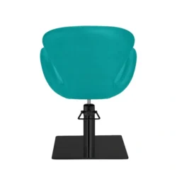 CHLOE Bleu (11) Fauteuil de coiffure - mobilier de coiffure professionnel - fauteuil de coiffure pour femme - chaise de coiffure - siège de coiffure - meubles pour salon de coiffure - fauteuil coiffure haut de gamme - mobilier pour salon de coiffure - fauteuil de coupe coiffure - chaise pour salon de coiffure