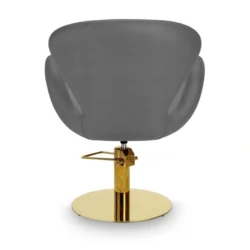 CHLOE GREY (10) Styling chair - professional hair salon furniture - women's styling chair - hairdressing chair - salon chair - hair salon furniture - high-end styling chair - hair salon equipment - hair cutting chair - salon chair for hairdressers