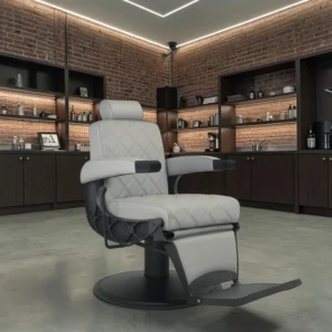 professional barber chair - luxury barber chair - barber chair - vintage barbershop chair - high-end barber furniture - professional hair salon chair - hydraulic barber chair - tufted barber chair - sturdy barber chair - gold design barber chair - luxury retro barber chair - premium barbershop equipment - comfort barber chair - adjustable barber chair - gold aluminum barber chair