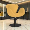CHLOE YELLOW Armchair (4) Styling chair - professional hair salon furniture - women's styling chair - hairdressing chair - salon chair - hair salon furniture - high-end styling chair - hair salon equipment - hair cutting chair - salon chair for hairdressers