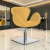 CHLOE YELLOW Armchair (5) Styling chair - professional hair salon furniture - women's styling chair - hairdressing chair - salon chair - hair salon furniture - high-end styling chair - hair salon equipment - hair cutting chair - salon chair for hairdressers