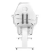 BASIC 202 White Aesthetic Chair (5) esthetic chair - podiatry chair - pedicure chair - aesthetic salon furniture - black hydraulic chair - podiatry clinic equipment - treatment chair - tattoo chair - beauty salon furniture - adjustable professional chair - reclining chair - spa and wellness equipment