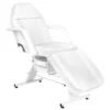 BASIC 202 White Aesthetic Chair (8) esthetic chair - podiatry chair - pedicure chair - aesthetic salon furniture - black hydraulic chair - podiatry clinic equipment - treatment chair - tattoo chair - beauty salon furniture - adjustable professional chair - reclining chair - spa and wellness equipment