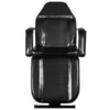 Fauteuil esthétique BASIC 202 Noir (4) fauteuil esthétique - fauteuil podologie - fauteuil pédicure - mobilier salon esthétique - fauteuil hydraulique noir - équipement cabinet podologie - chaise de soin - fauteuil tatouage - mobilier institut de beauté - fauteuil professionnel réglable - fauteuil inclinable - équipement spa et bien-être