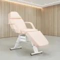 BASIC 202 Aesthetic Chair Rose (1) esthetic chair - podiatry chair - pedicure chair - aesthetic salon furniture - black hydraulic chair - podiatry clinic equipment - treatment chair - tattoo chair - beauty salon furniture - adjustable professional chair - reclining chair - spa and wellness equipment