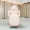 BASIC 202 Aesthetic Chair Rose (18) esthetic chair - podiatry chair - pedicure chair - aesthetic salon furniture - black hydraulic chair - podiatry clinic equipment - treatment chair - tattoo chair - beauty salon furniture - adjustable professional chair - reclining chair - spa and wellness equipment